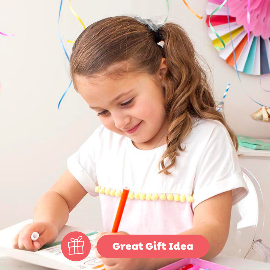 Neon Coloring Set - Unicorns and Friends