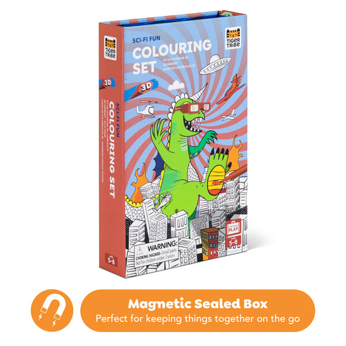 3D Coloring Set - Sci Fi Fun