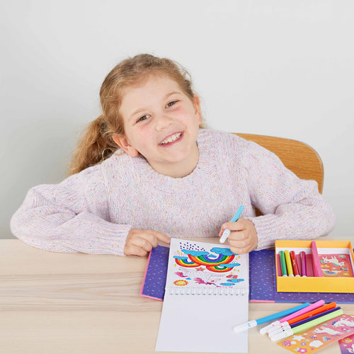 Color by Numbers - Rainbow Garden