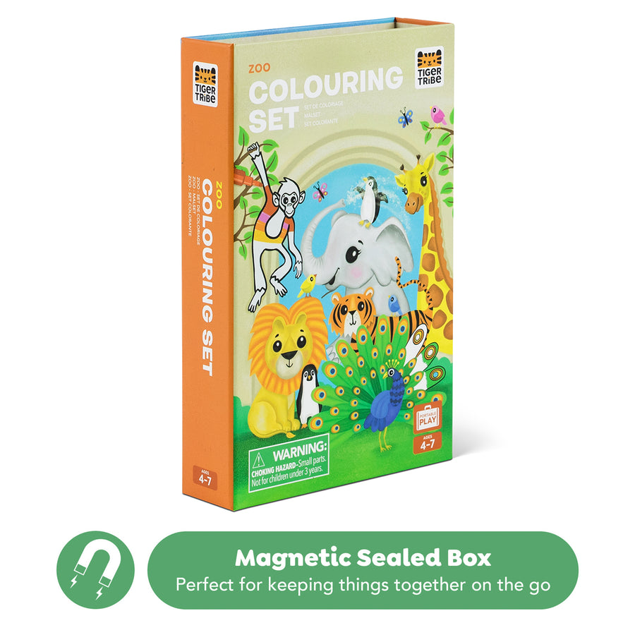 Coloring Set - Zoo