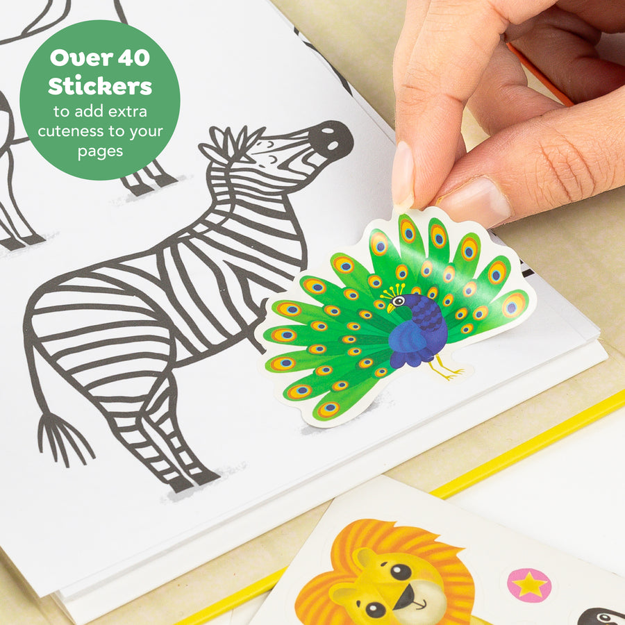 Coloring Set - Zoo