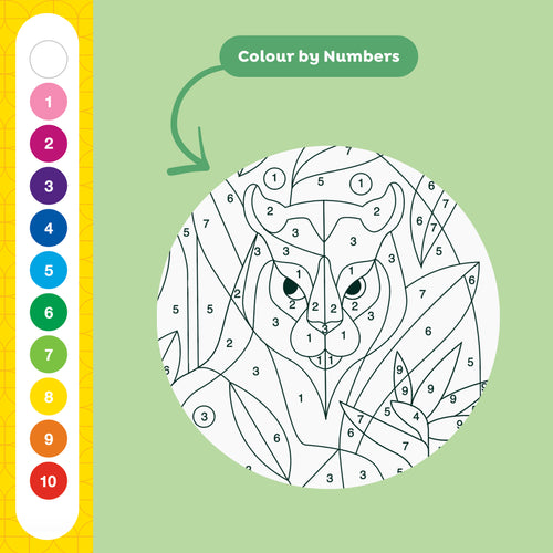 Color by Numbers - The Tropics