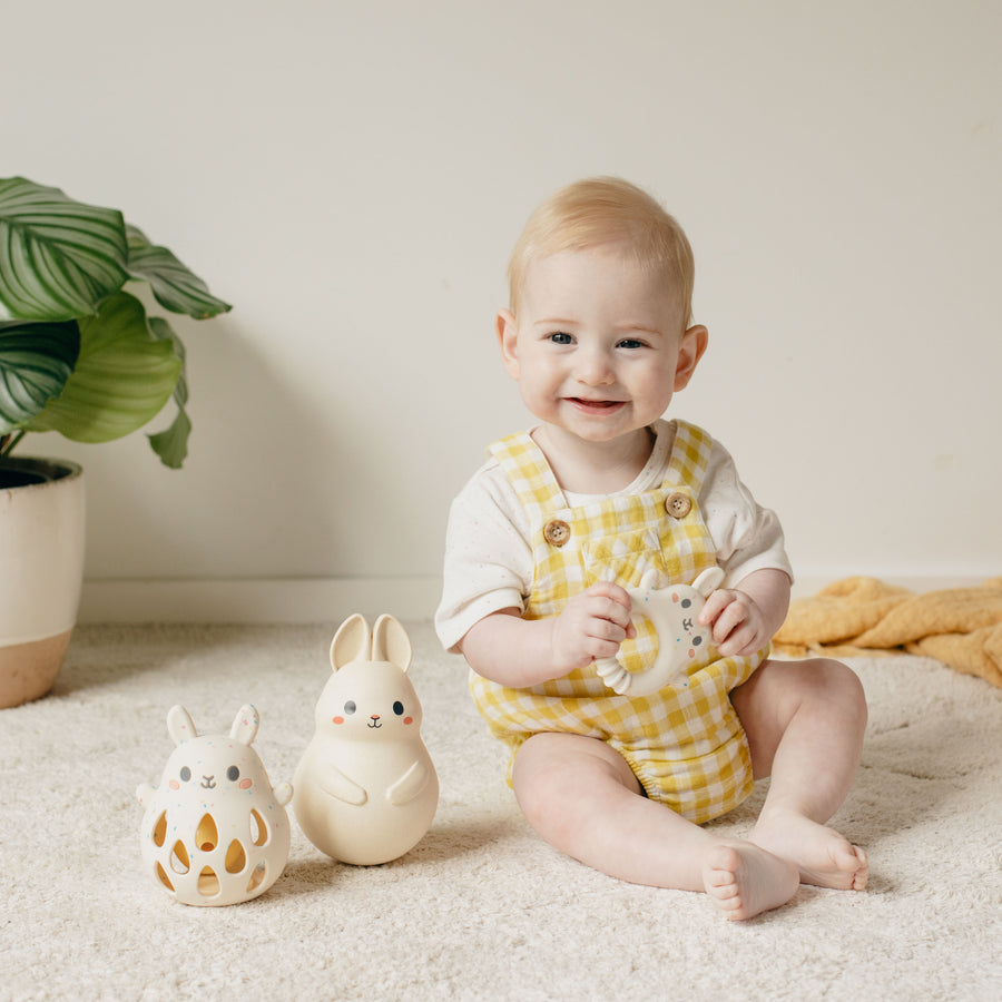 Silicone Rattle - Bunny