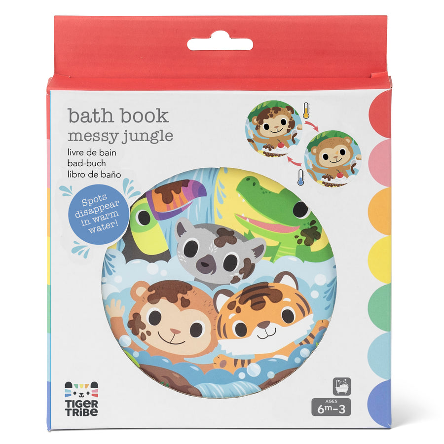 Bath Book - Messy Jungle