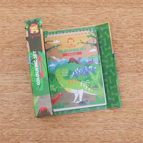 Coloring Set - Dinosaur