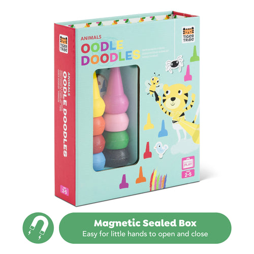 Oodle Doodles Crayon Activity Set - Animals