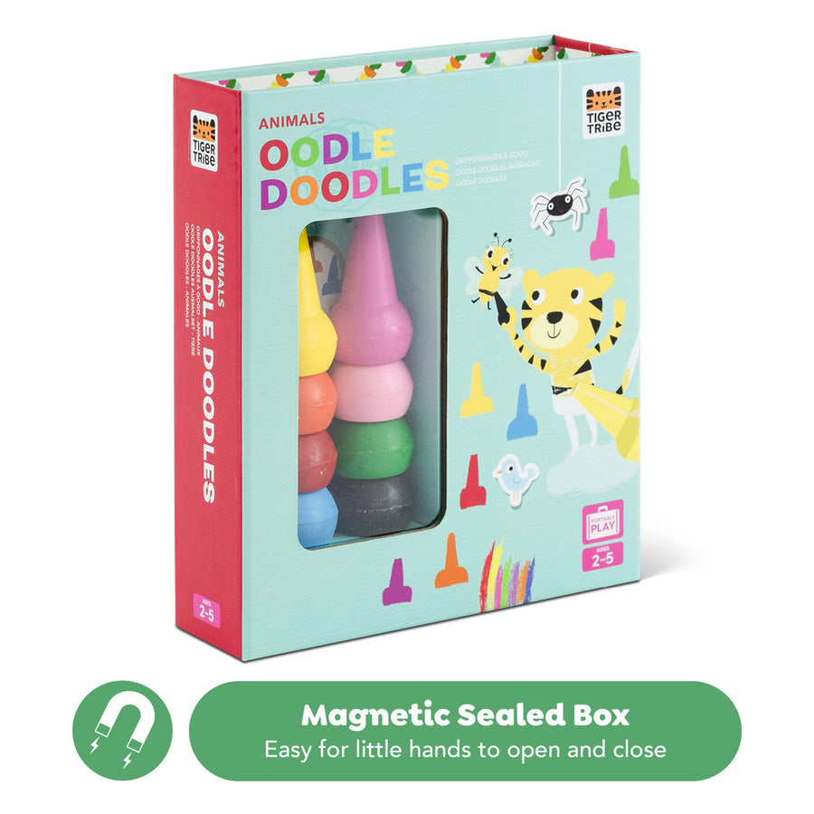 Oodle Doodles Crayon Activity Set - Animals