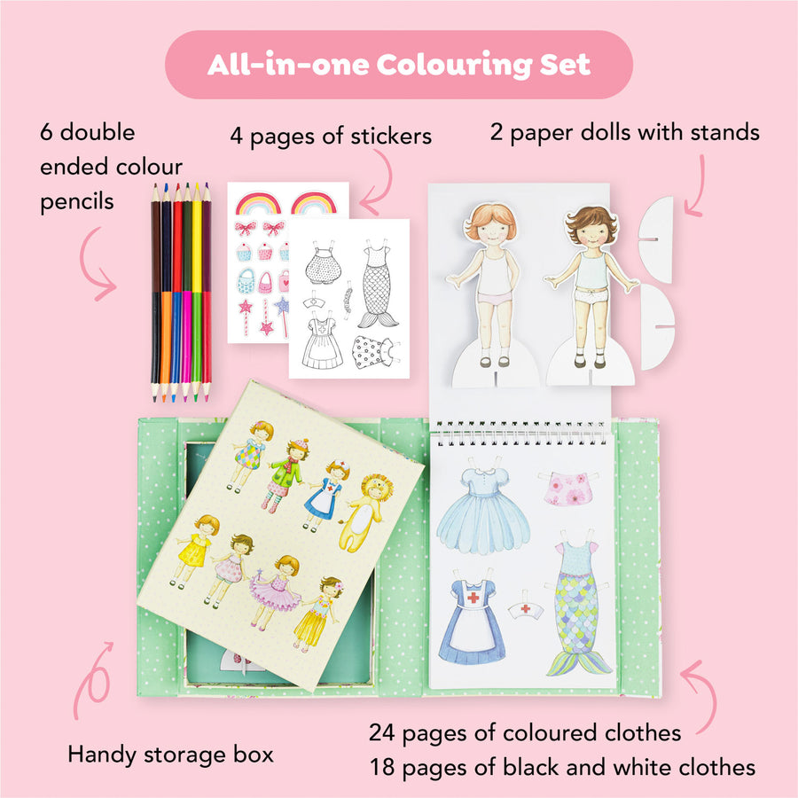 Paper Dolls Kit - Vintage