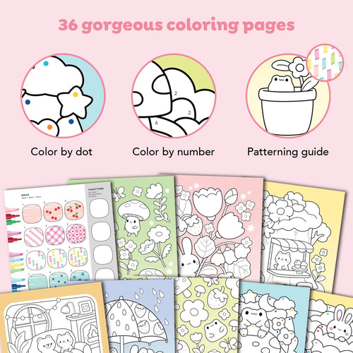 Great Big Colouring Set - Magical Mini Worlds