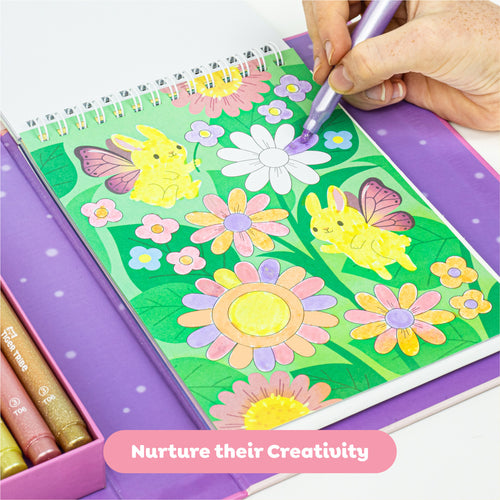 Shimmer Coloring Set Little Fairies