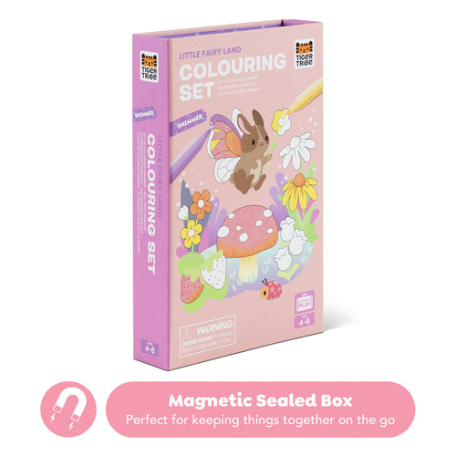 Shimmer Coloring Set Little Fairies