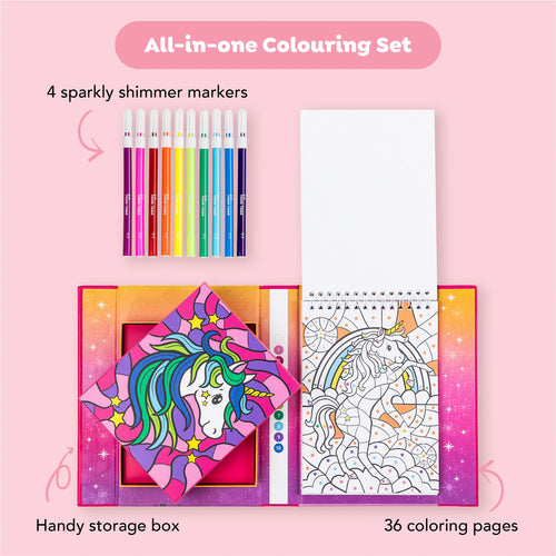 Color By Numbers - Unicorn Dreaming