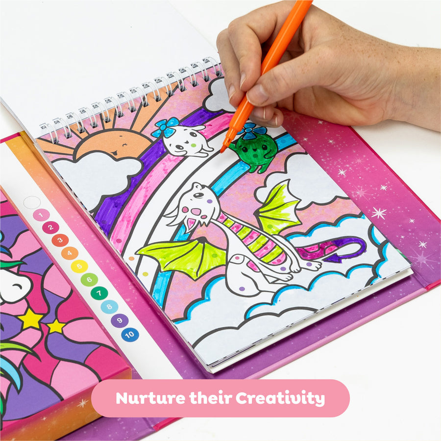 Color By Numbers - Unicorn Dreaming