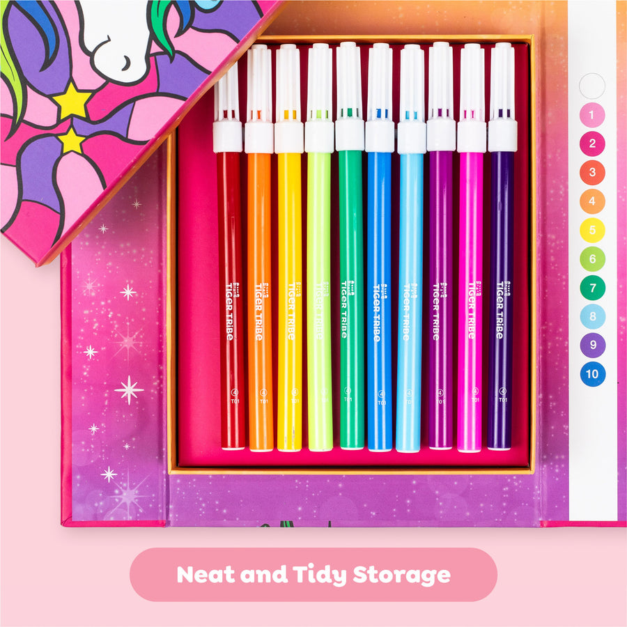 Color By Numbers - Unicorn Dreaming