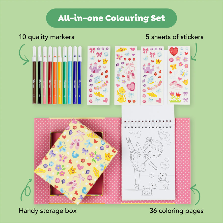 Coloring Set - Ballet