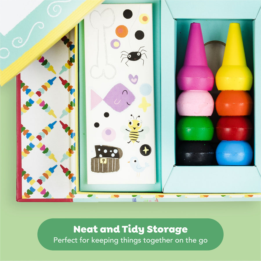 Oodle Doodles Crayon Activity Set - Animals