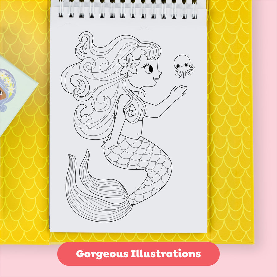 Coloring Set - Mermaids