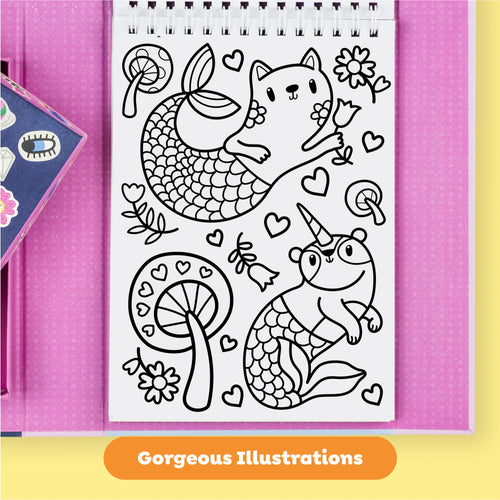 Coloring Set - Magical Creatures