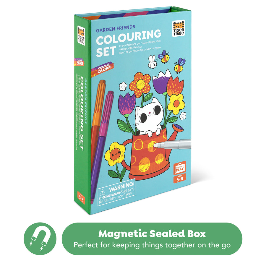 Color Change Coloring Set - Garden Friends