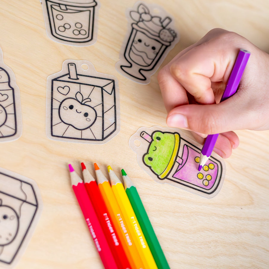 Shrinkorama - Charm Bracelet - Kawaii Drinks