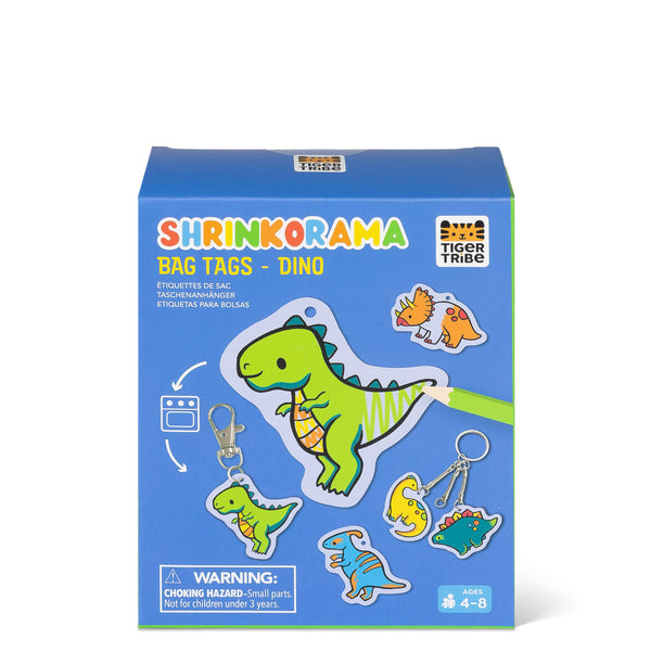 Shrinkorama - Bag Tags - Dino