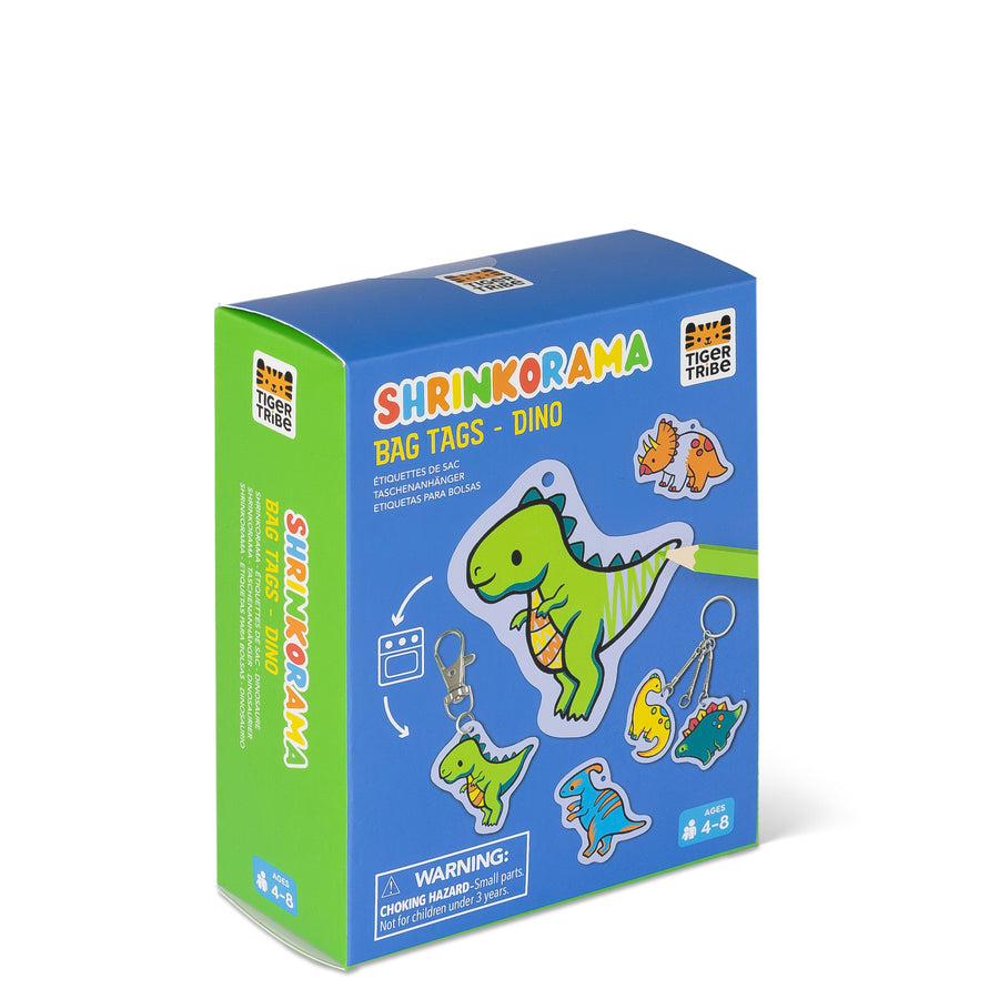 Shrinkorama - Bag Tags - Dino
