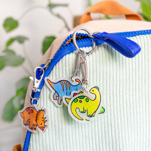 Shrinkorama - Bag Tags - Dino