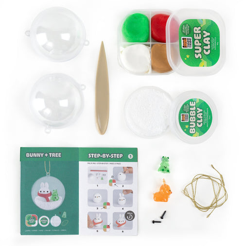 Clay Craft - Ornament Kit - Bear & Bunny