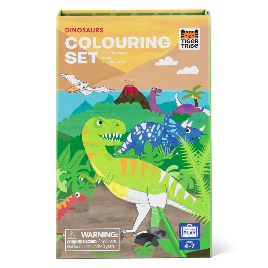 Coloring Set - Dinosaur