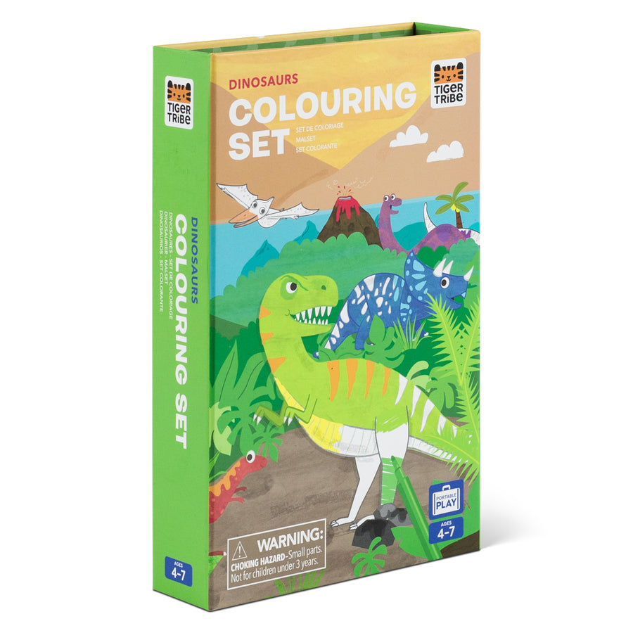 Coloring Set - Dinosaur