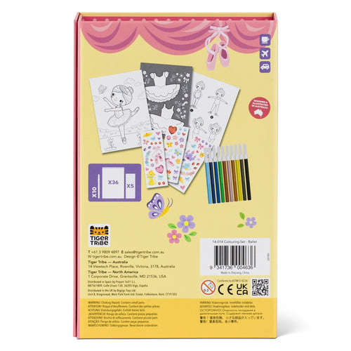 Coloring Set - Ballet