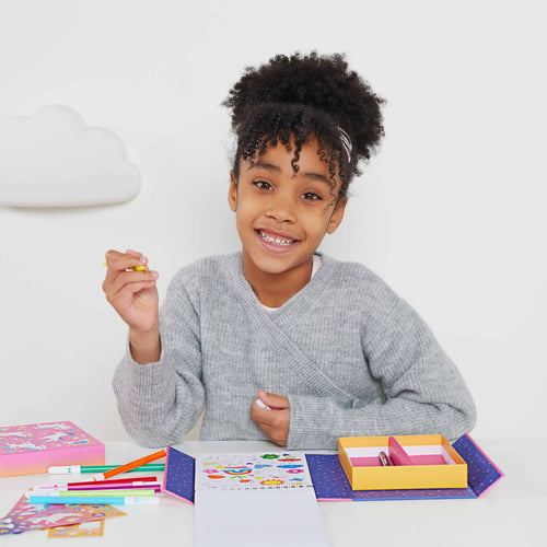 Shimmer Coloring Set Little Fairies