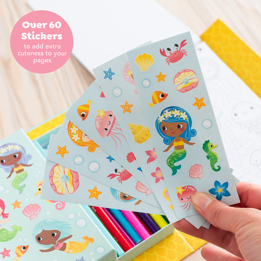 Coloring Set - Mermaids