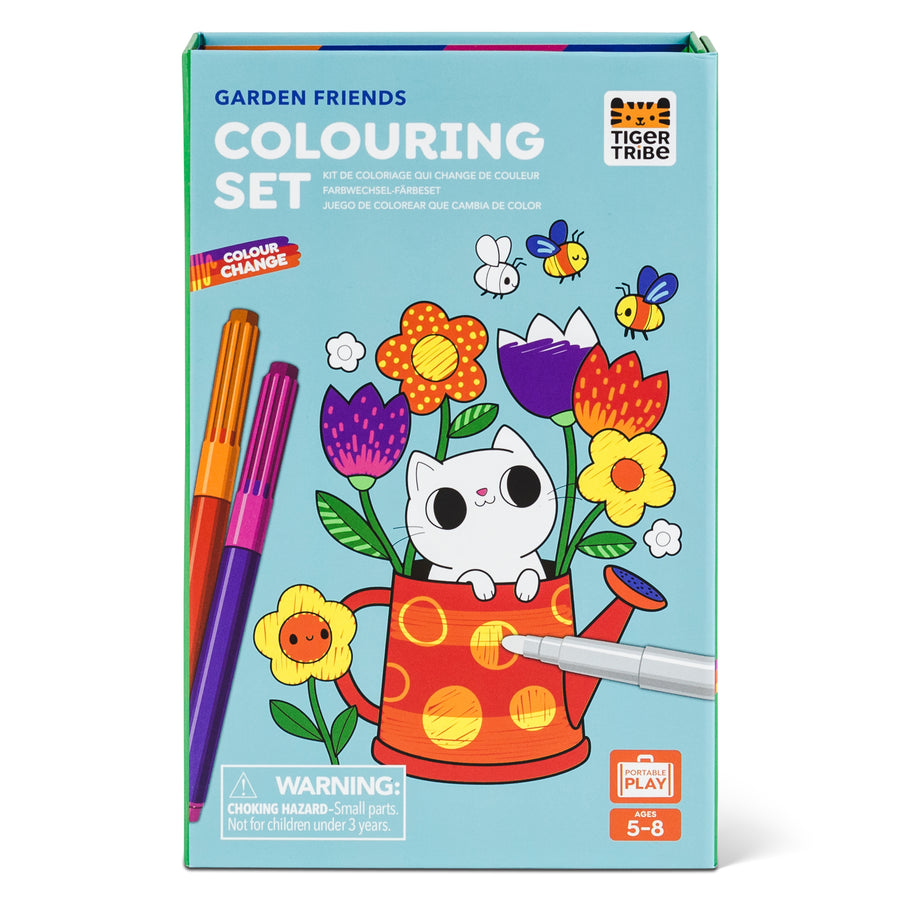 Color Change Coloring Set - Garden Friends