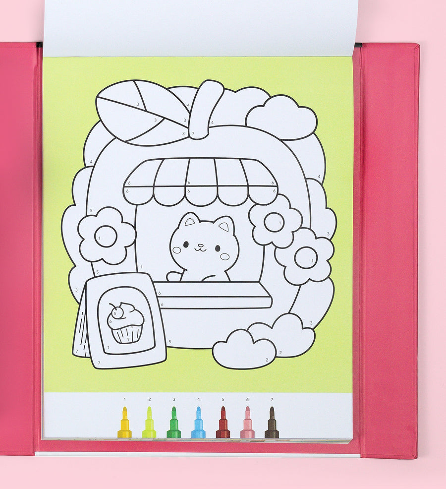 Great Big Colouring Set - Magical Mini Worlds