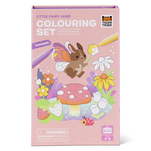 Shimmer Coloring Set Little Fairies