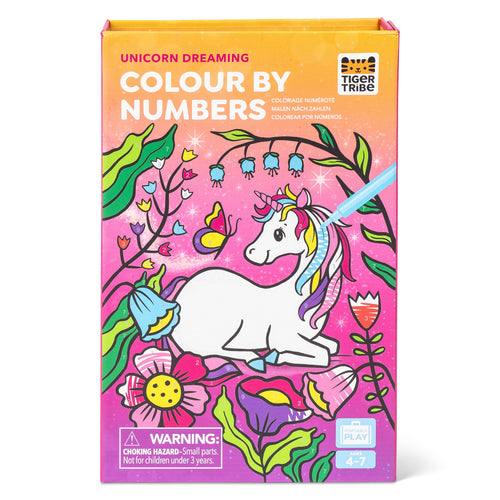 Color By Numbers - Unicorn Dreaming