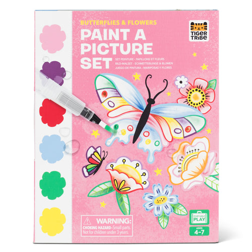 Paint A Picture Butterflies & Flowers