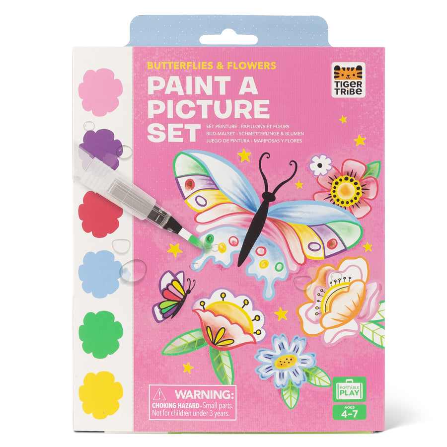 Paint A Picture Butterflies & Flowers