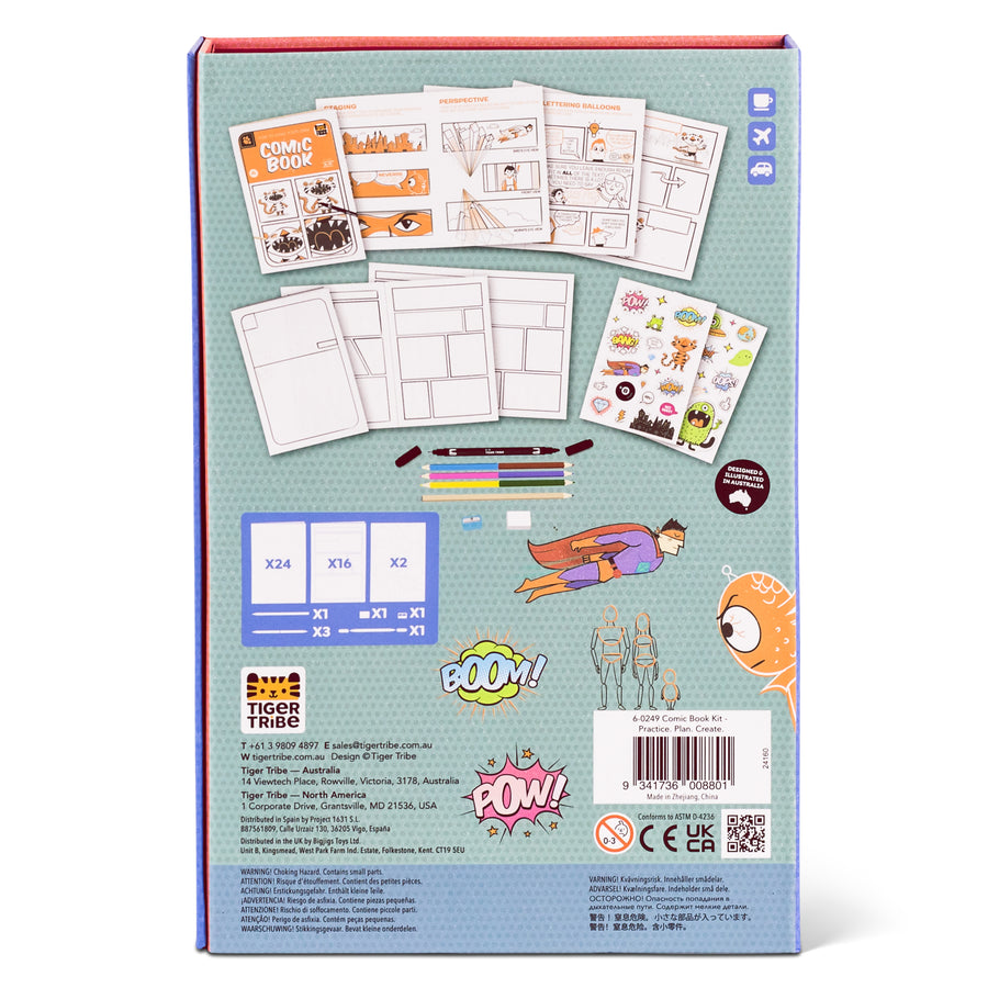 Comic Book Kit - Practice. Plan. Create