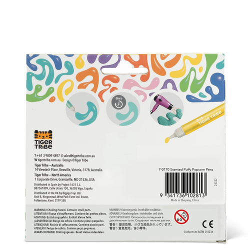 Scented Puffy Popcorn Pens