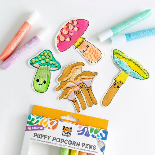 Scented Puffy Popcorn Pens