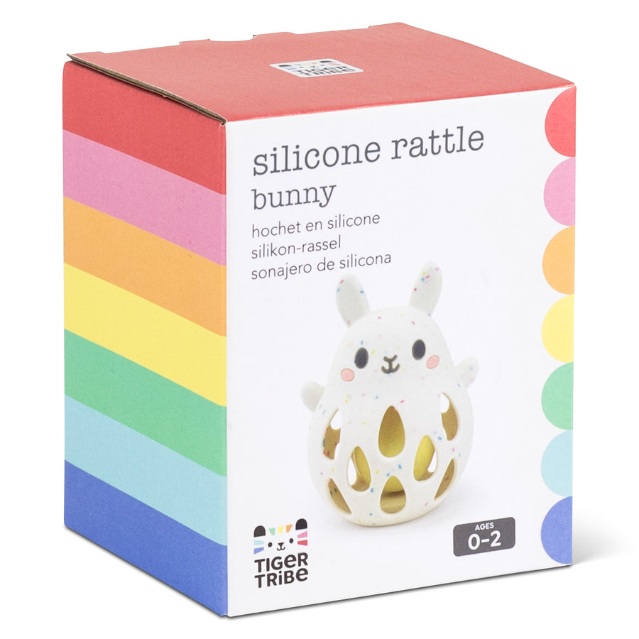 Silicone Rattle - Bunny