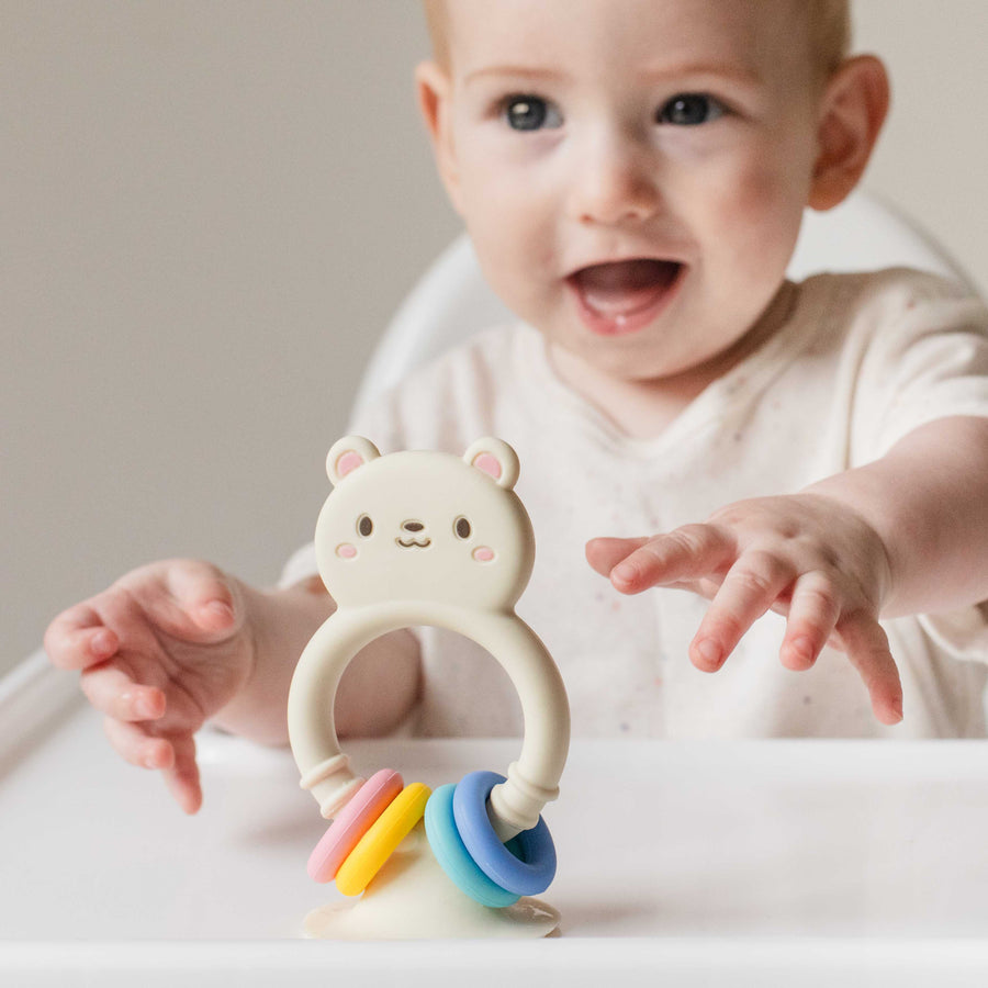High Chair Buddy - Silicone Bear